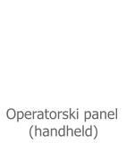 Operatorski panel      (handheld)